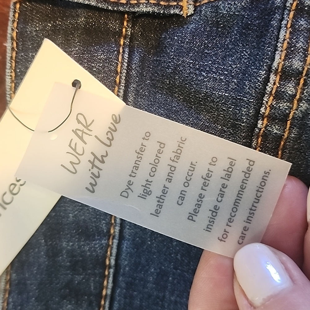 Harper Heritage From Francesca's Mid Rise Skinny Jeans Size 28 - Picture 5 of 9